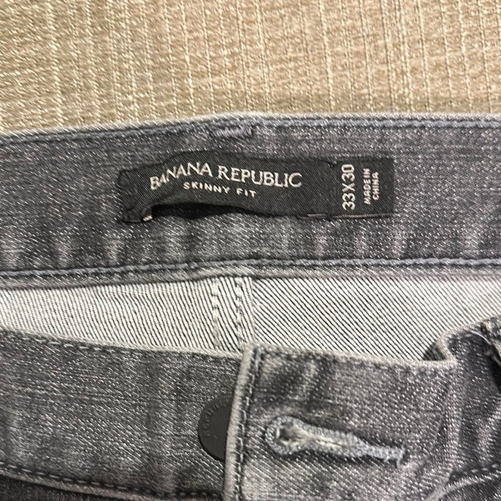 Men's Gray Jeans - Picture 2 of 3